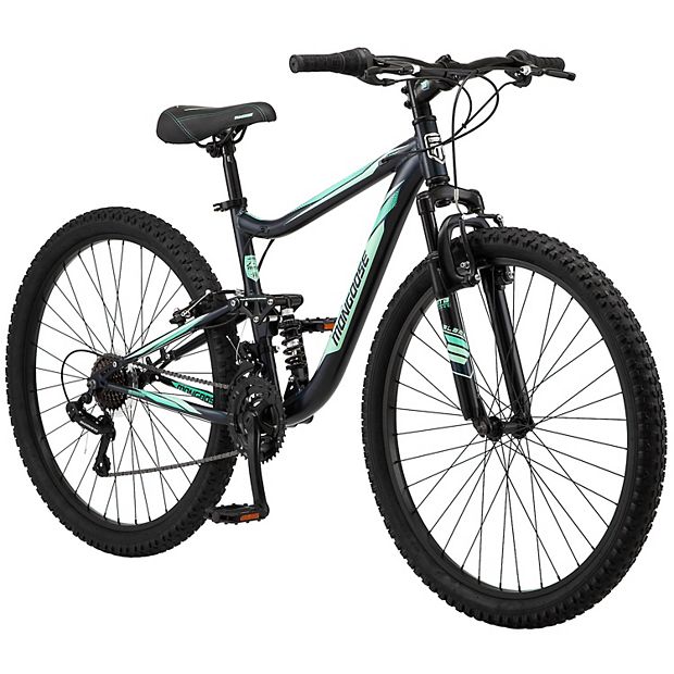 black and green mongoose mountain bike