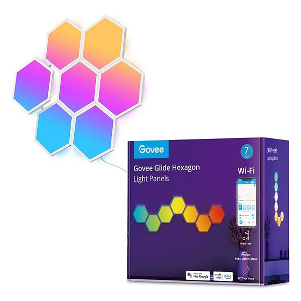 Govee Glide Hexagon Light Panels 7-pc. Set - Multi