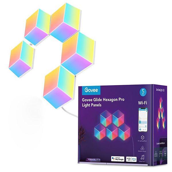 Govee Glide Hexagon Pro Light Panels 5-pc. Set