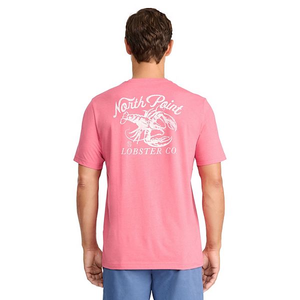 Men's IZOD Saltwater Short Sleeve Graphic Tee - North Point Lobster (M)