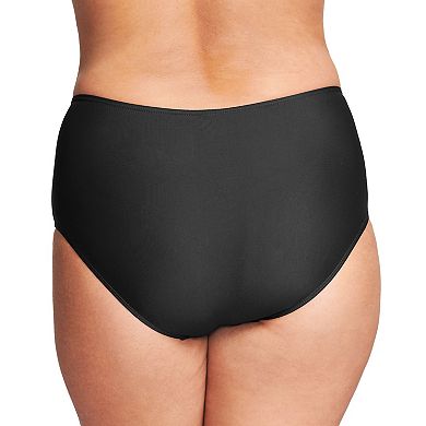 Plus Size Mazu Mid-Waist Swim Briefs