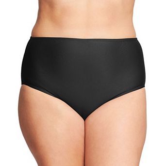 Plus Size Mazu Mid-Waist Swim Briefs