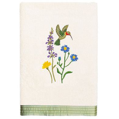 Linum Home Textiles Turkish Cotton Hada 3-piece Embellished Towel Set