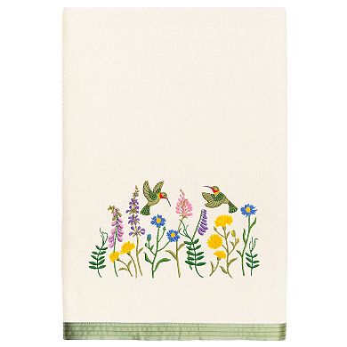 Linum Home Textiles Turkish Cotton Hada 3-piece Embellished Towel Set