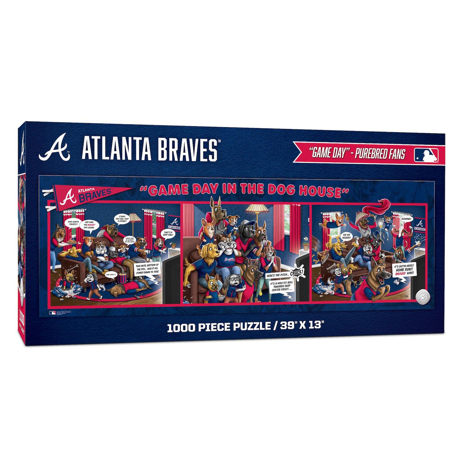 Atlanta Braves 2021 World Series Champions 13'' x 32'' Traditions Pennant