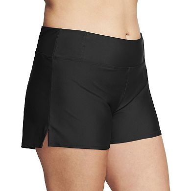 Plus Size Mazu Built-In Brief Swim Short