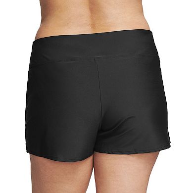 Plus Size Mazu Built-In Brief Swim Short