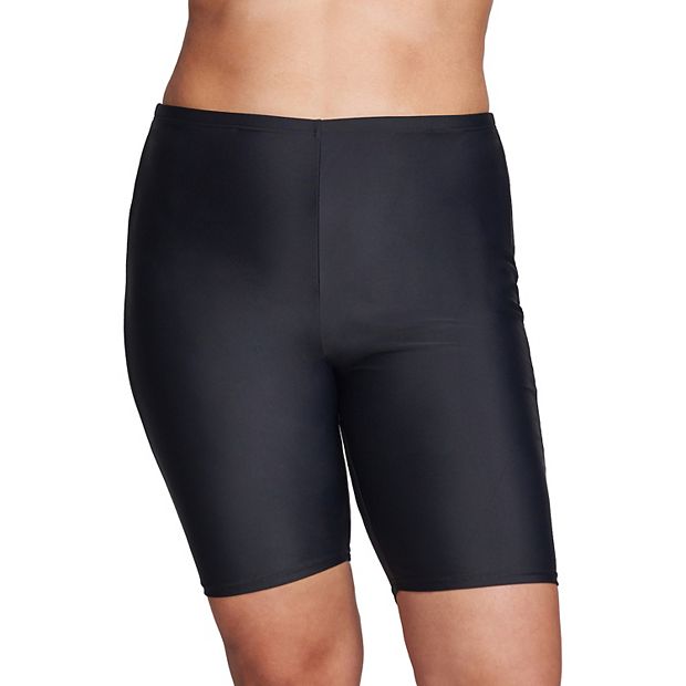 Plus Size Mazu Long Length Capri Swim Shorts