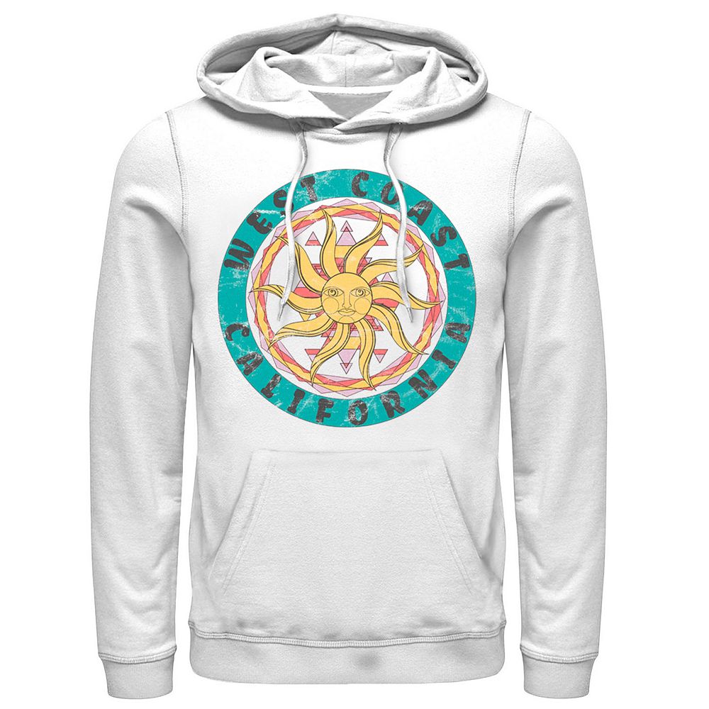 California Coast Sunrise Sherpa Hoodie