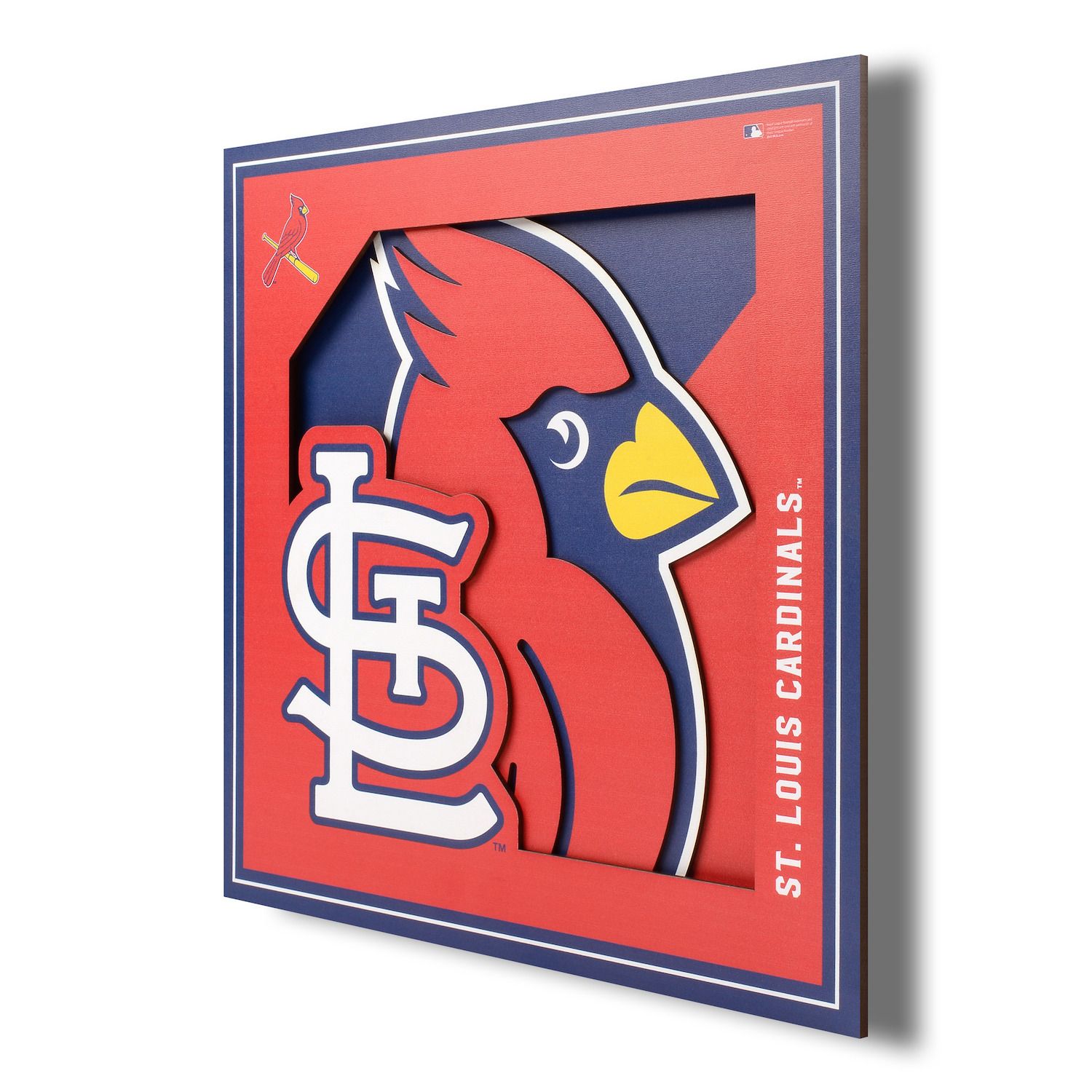 St. Louis Cardinals Wrought Iron Wall Art