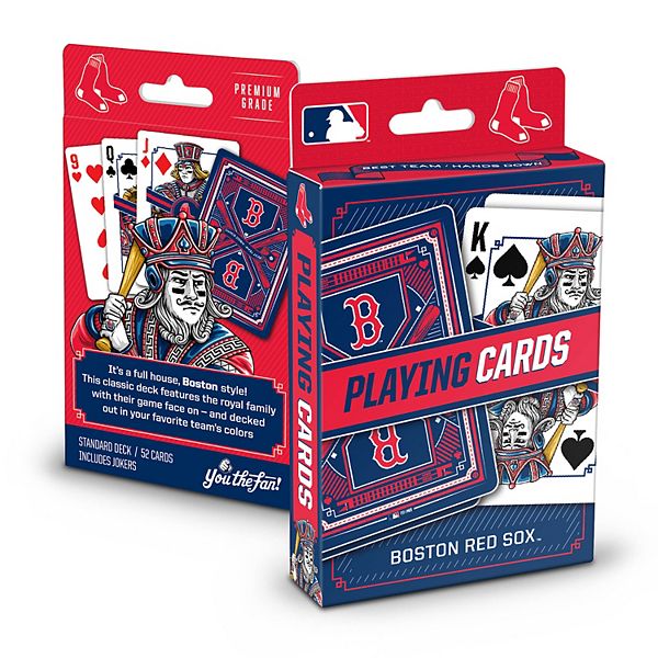 MasterPieces Officially Licensed MLB Boston Red Sox Playing Cards - 54 Card  Deck for Adults, 1 unit - King Soopers