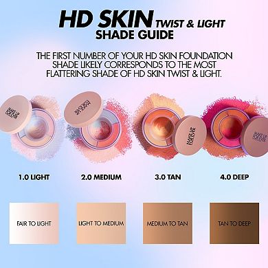 HD SKIN TWIST & LIGHT 24HR Luminous Finishing Powder