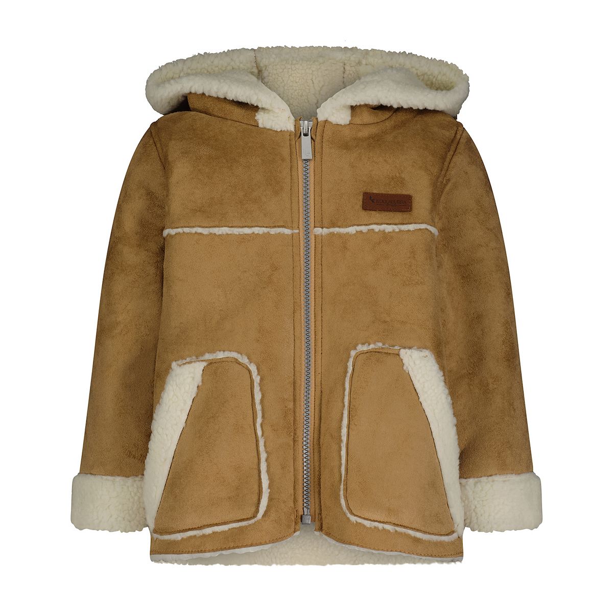 Girls hotsell shearling jacket