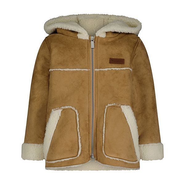 Jacket Faux Fur & Sherpa By Koolaburra By Ugg In Pink, Size: Xs