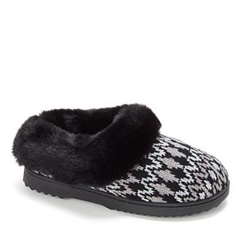 Dearfoams Hannah Festive Knit Women's Clog Slippers