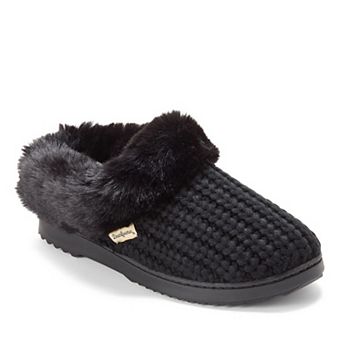 Dearfoams Hannah Festive Knit Women's Clog Slippers
