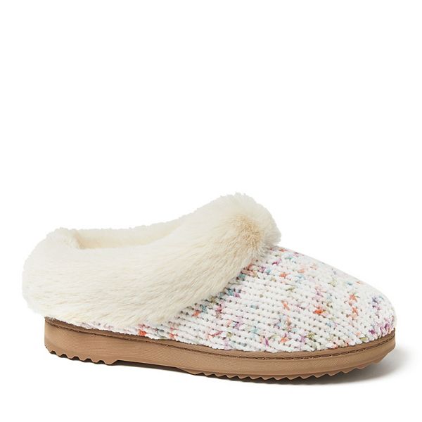 Dearfoam sweater best sale knit slippers