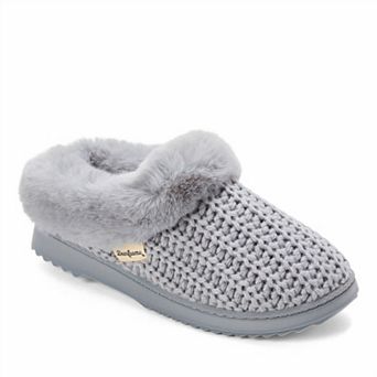 Dearfoams Hannah Festive Knit Women's Clog Slippers