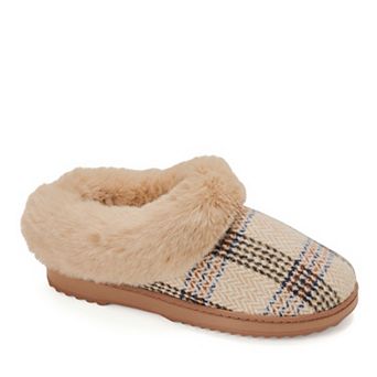 Dearfoams Hannah Festive Knit Women's Clog Slippers