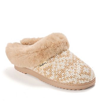Dearfoams Hannah Festive Knit Women's Clog Slippers