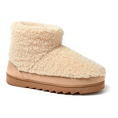 Isotoner bootie hotsell slippers kohl's