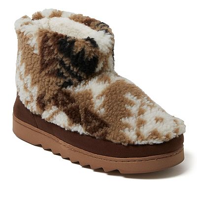 Ladies dearfoam bootie slippers hotsell