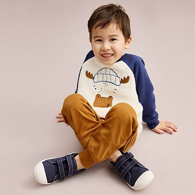 Toddler Boy Carter's Moose Pullover & Pants Set