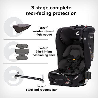 Diono Radian 3RXT SafePlus All-in-One Convertible Car Seat