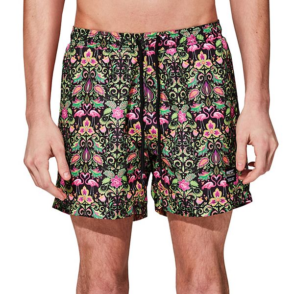 Men's Zach 5 Wild Flamingo Swim Trunks