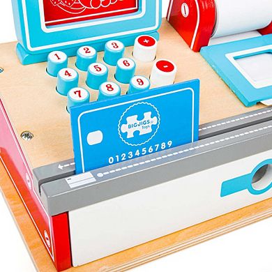 Bigjigs Toys, Shop Till with Scanner