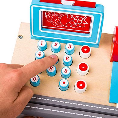 Bigjigs Toys, Shop Till with Scanner
