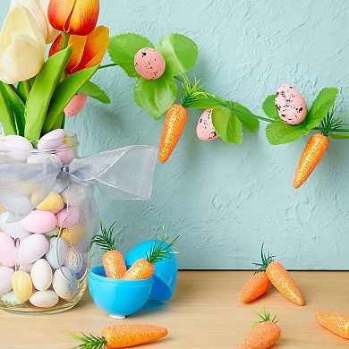 Easter Decorations Carrots for Crafts, Orange (0.5 x 3 x 0.5 in, 45 Pack)