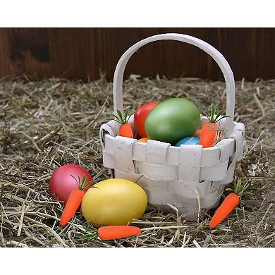 45x Easter Artificial Fake Baby Carrots for Craft DIY Home Kitchen Decoration