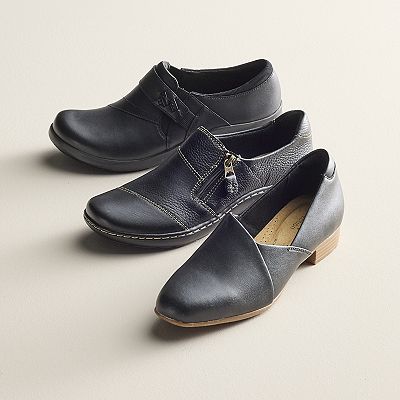 Clarks Cora Harbor In Brown Leather | Simon