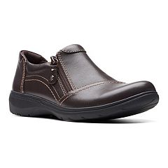 Clarks Casual Shoes Mens 12 M Brown Leather Lace Up - Gem