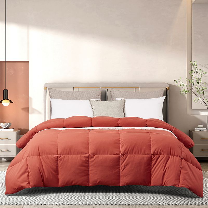 Beautyrest Microfiber Colored Feather & Down All Season Comforter, Multicol