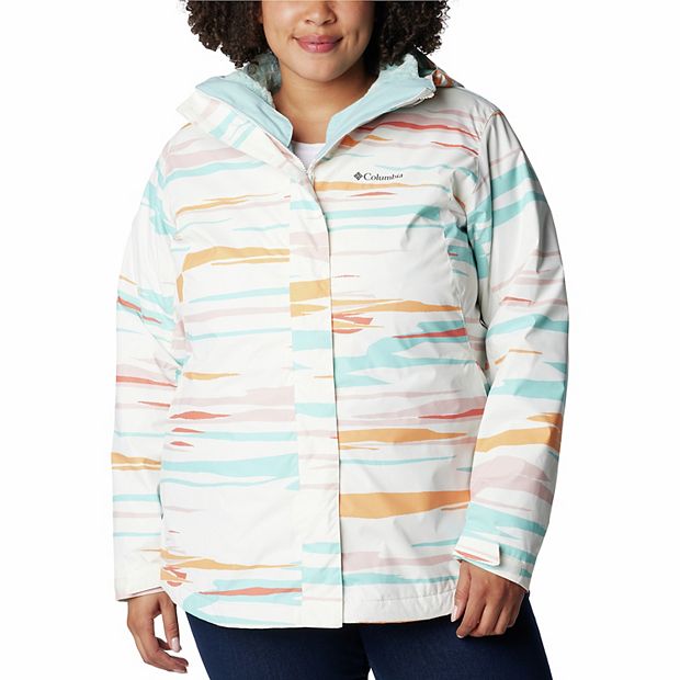 Plus Size Columbia Tunnel Falls II 3 in 1 Interchange Jacket