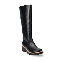 Kohls womens hotsell tall black boots