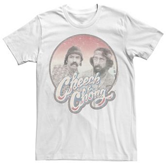 Men's Cheech And Chong Vintage Photo Tee