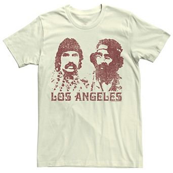 Men's Cheech And Chong Faded Draw Tee