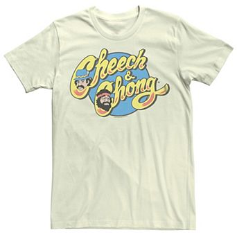 Men's Cheech And Chong 2 Heads Logo Tee