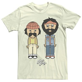 Men's Cheech And Chong Cartoon Characters Tee