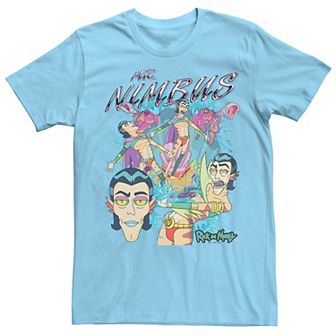 Men's Rick And Morty Mr. Nimbus Poses Tee