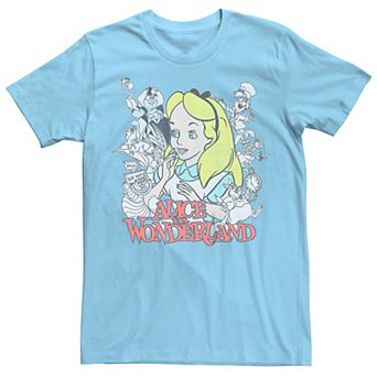 Men's Disney's Alice In Wonderland Characters Tee