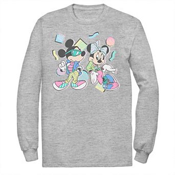 Men's Disney's Mickey And Minnie 80s Style Tee