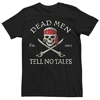 Men's Disney's Pirates Of The Caribbean Pirate Skull Tee