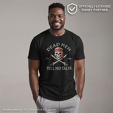 Men's Disney's Pirates Of The Caribbean Pirate Skull Tee
