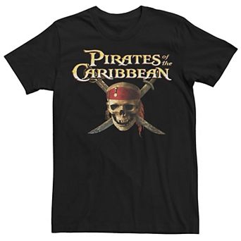Men's Disney's Pirates Of The Caribbean Skull Cross Tee