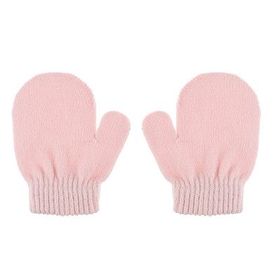 Toddler Girls Capelli Bear Heart Faux Fur Earflap Hat & Mittens Set