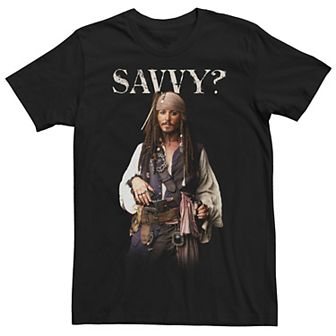 Men's Disney's Pirates Of The Caribbean Savvy Jack Tee